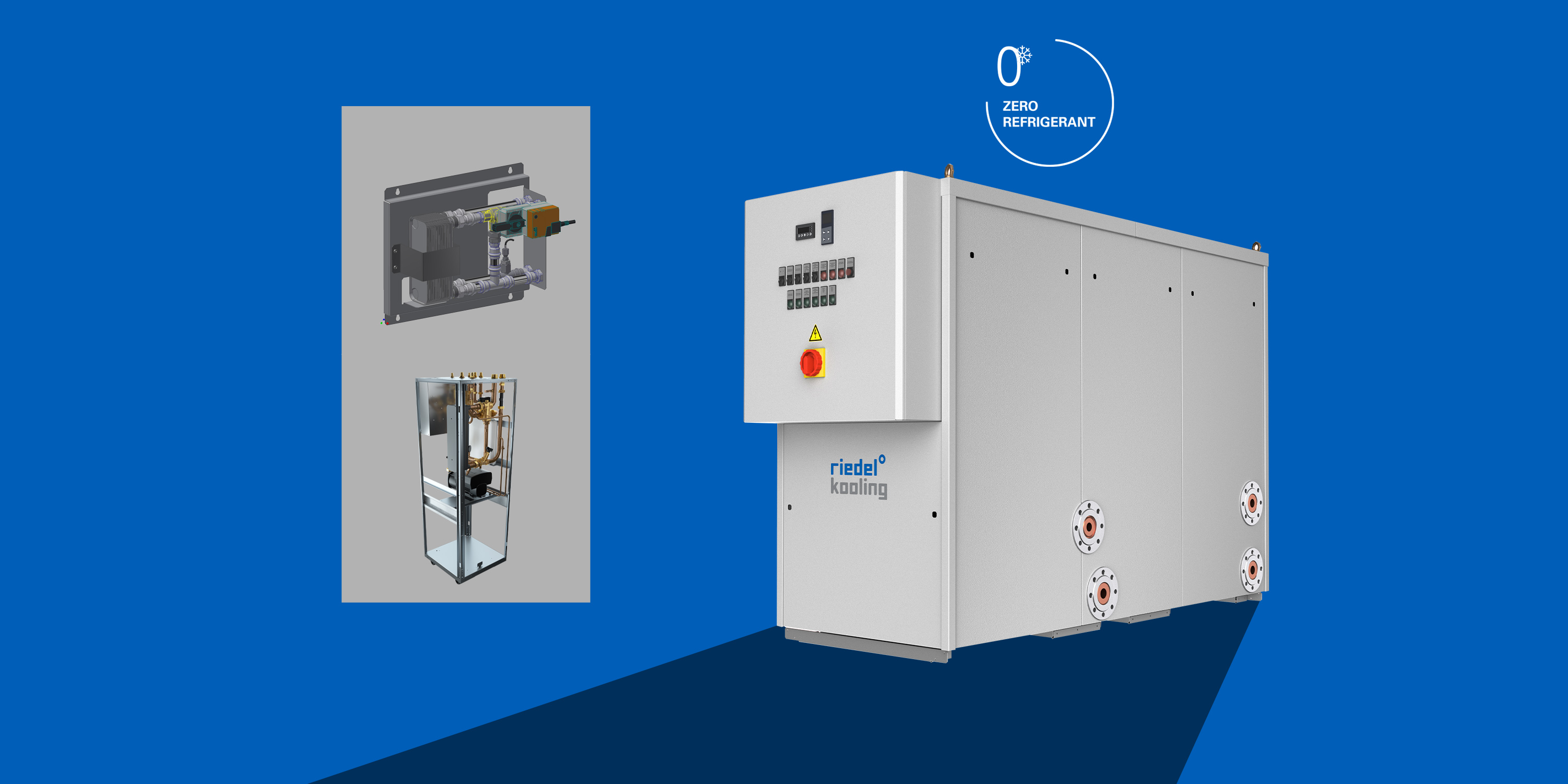 Riedel Kooling, Kool°W Series, Water Management Systems, Heat Exchanger Stations, Tank Pump Stations