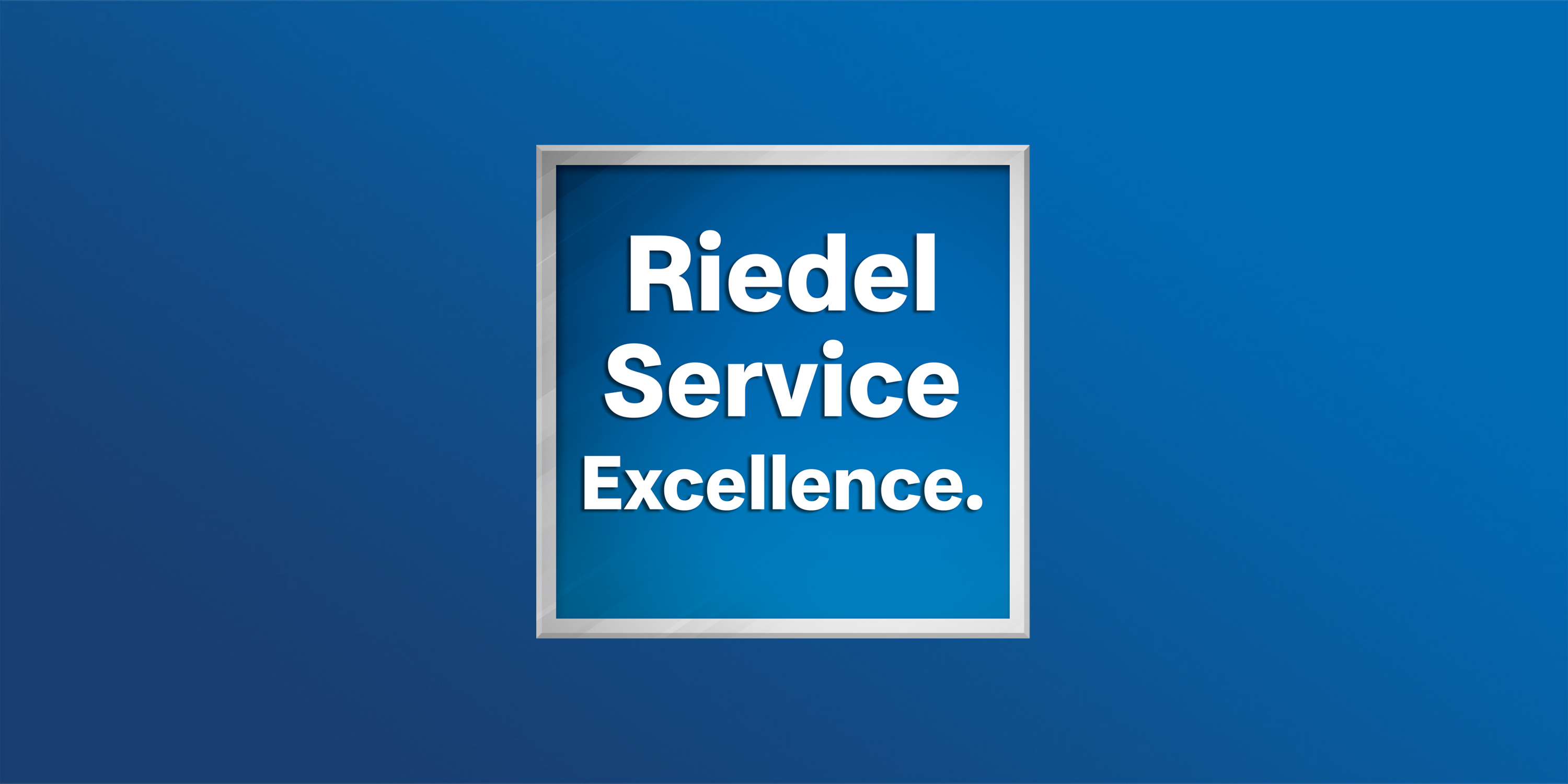 Riedel Kooling, Riedel technology, Service Excellence, best service, image