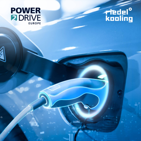 Riedel Kooling auf der Power2Drive in München vom 14.-16. Juni 2023; Kühlung für die Elektro-Mobilität; Bild